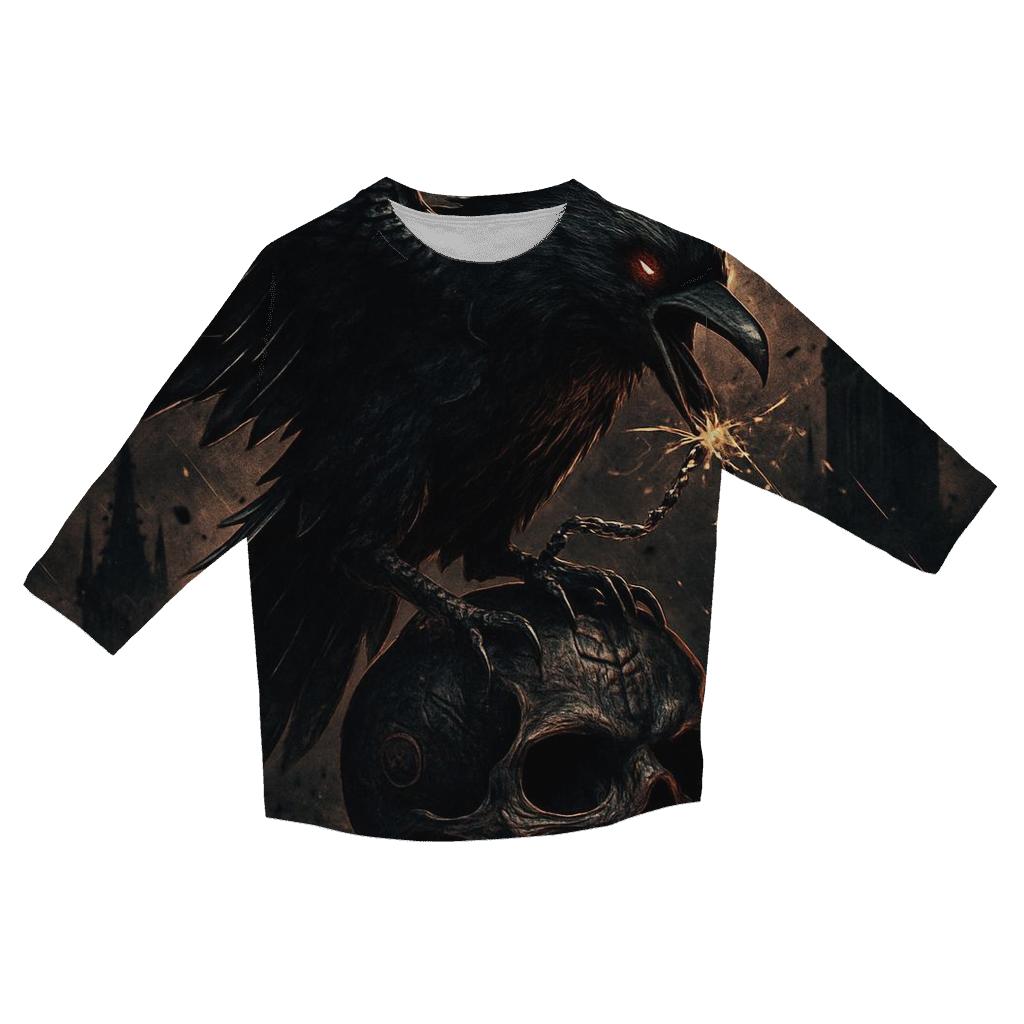Raven Of The Copper Bone Relic personalized 3/4 sleeve tees