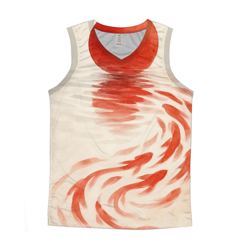 Liquid Sun Disc Japan personalized athletic tanks