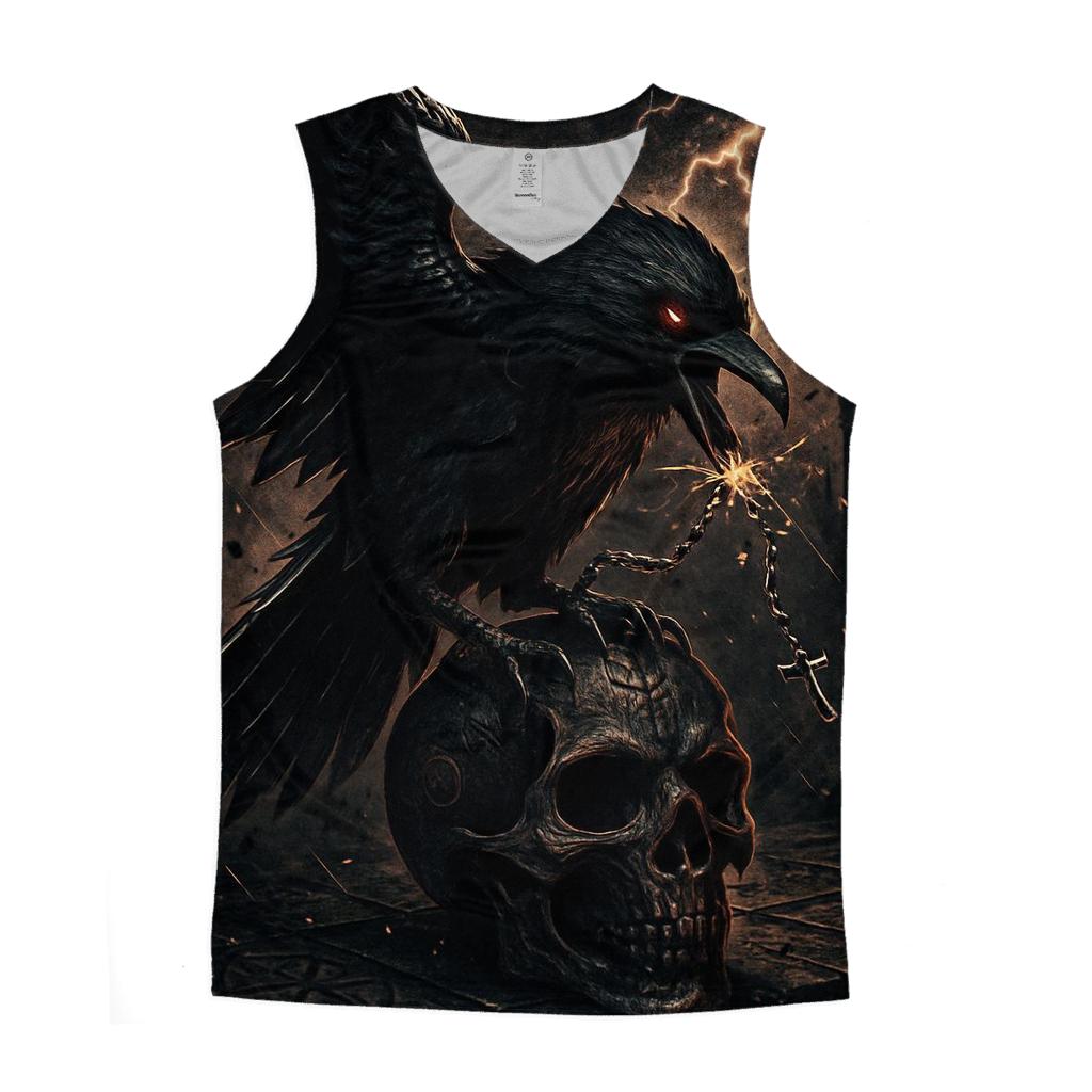 Raven Of The Copper Bone Relic personalized athletic tanks