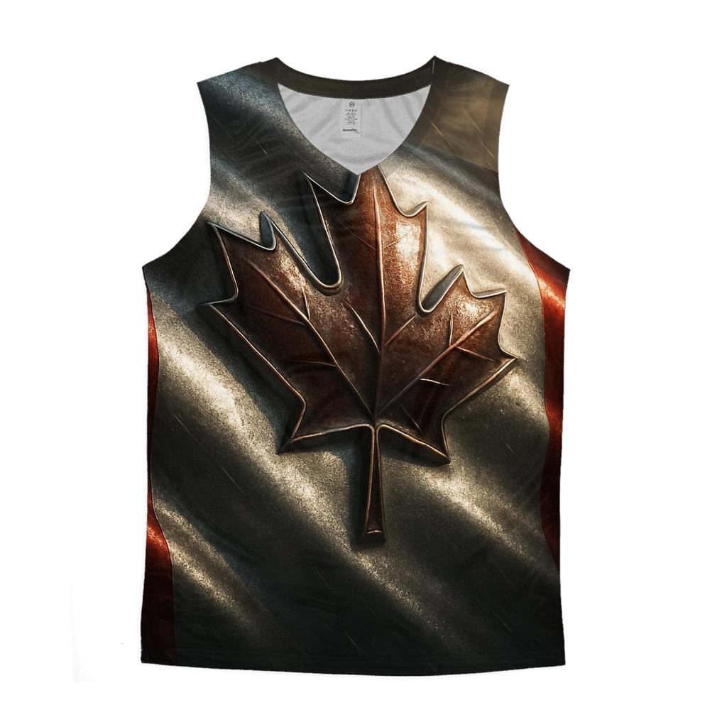 Metal Maple Storm Canada custom tank tops