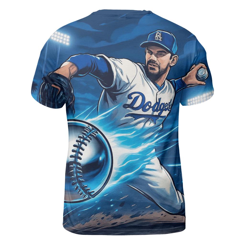 Chrome Fastball Over The Palm Lined Stadium designer pattern shirts