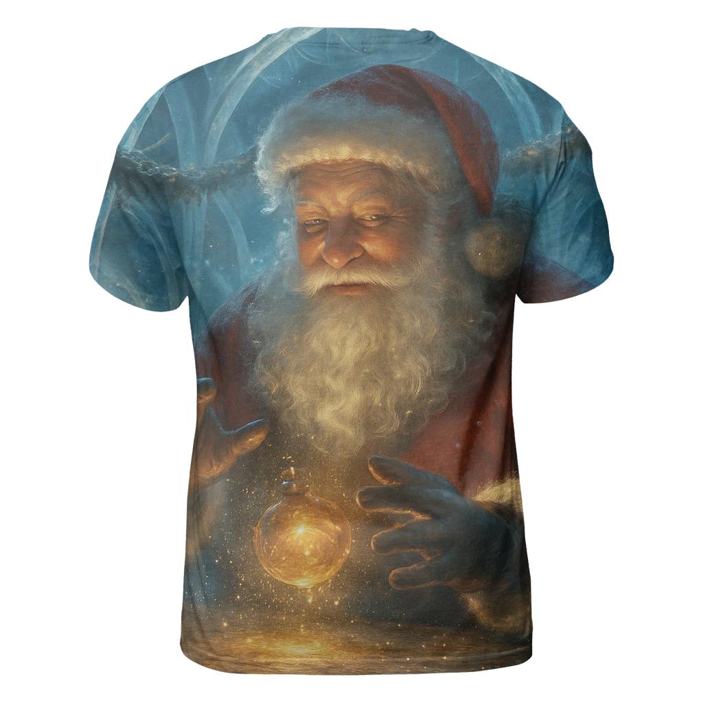 Crystal Workshop Santa And The Stardust Toy Forge personalized full print shirts