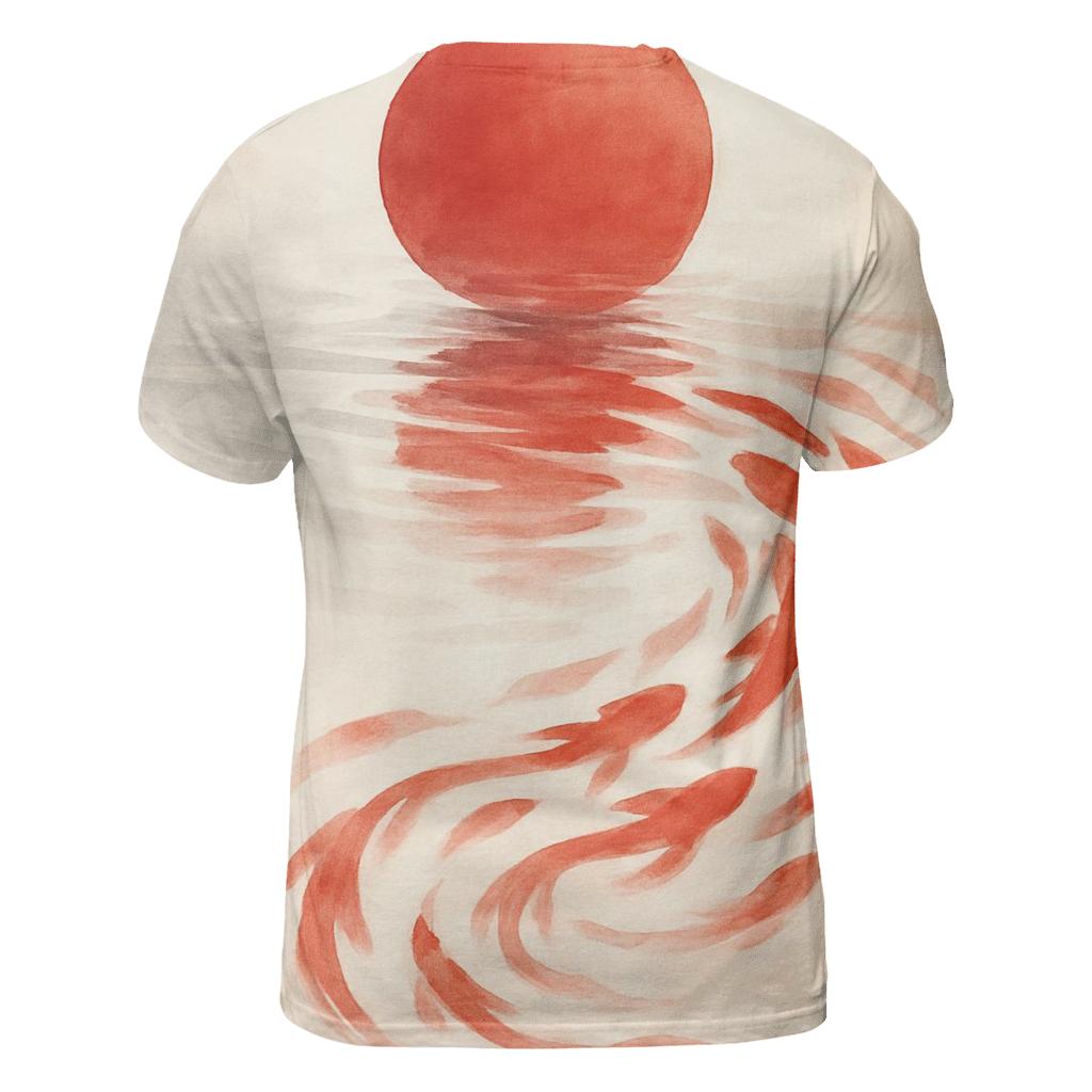 Liquid Sun Disc Japan custom all-over print shirts