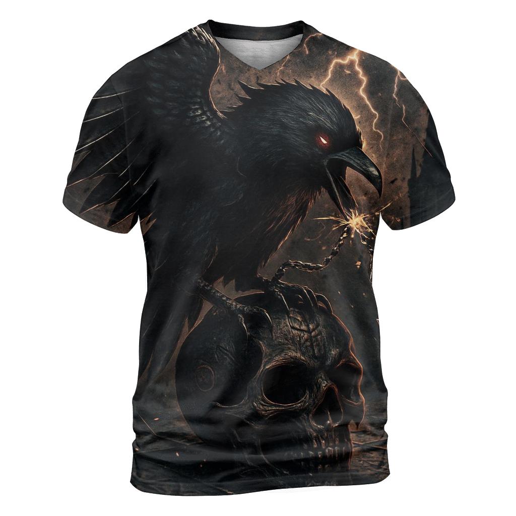 Raven Of The Copper Bone Relic vibrant all-over design tees