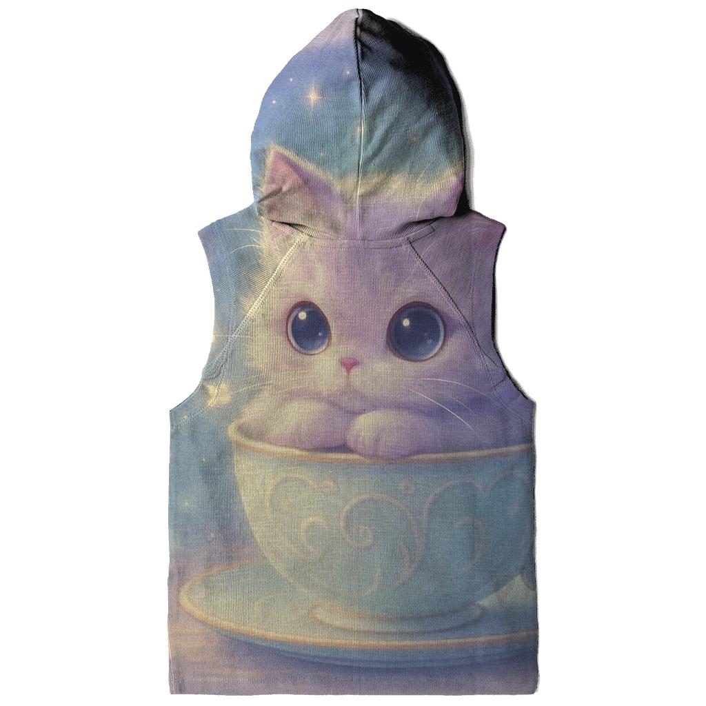 Moonlit Teacup Kitten Reverie hoodie trends