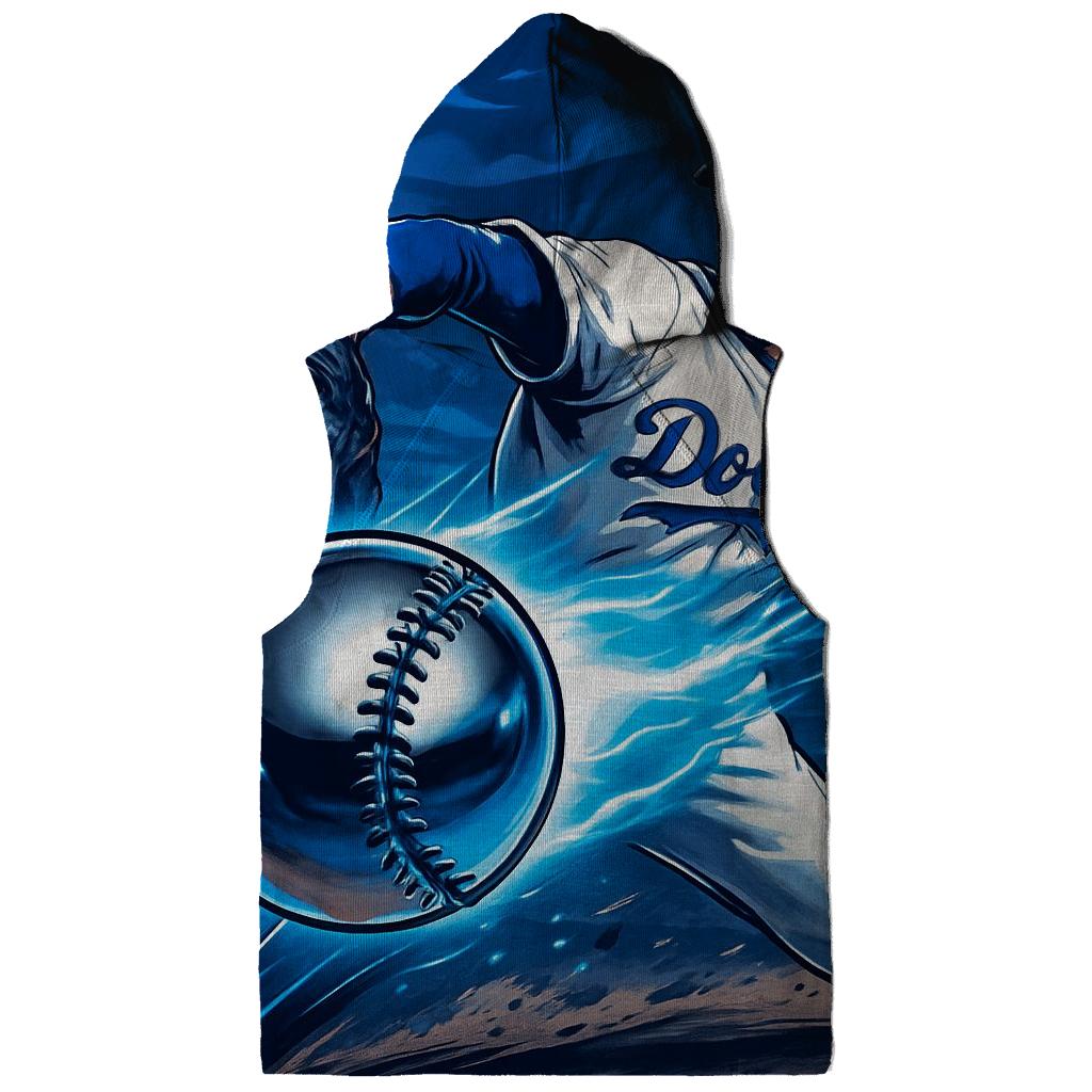 Chrome Fastball Over The Palm Lined Stadium graphic hoodies