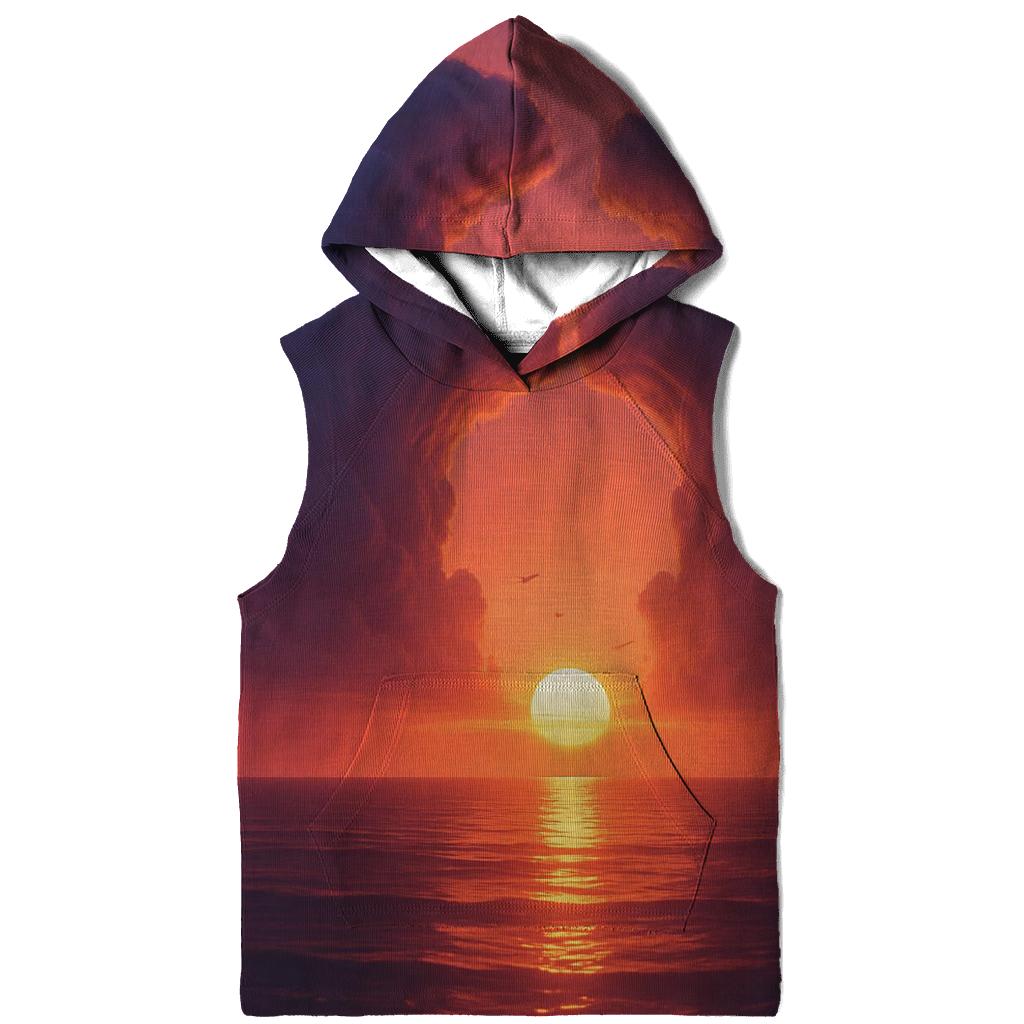 Cathedral Clouds At The Horizon Line graphic hoodies