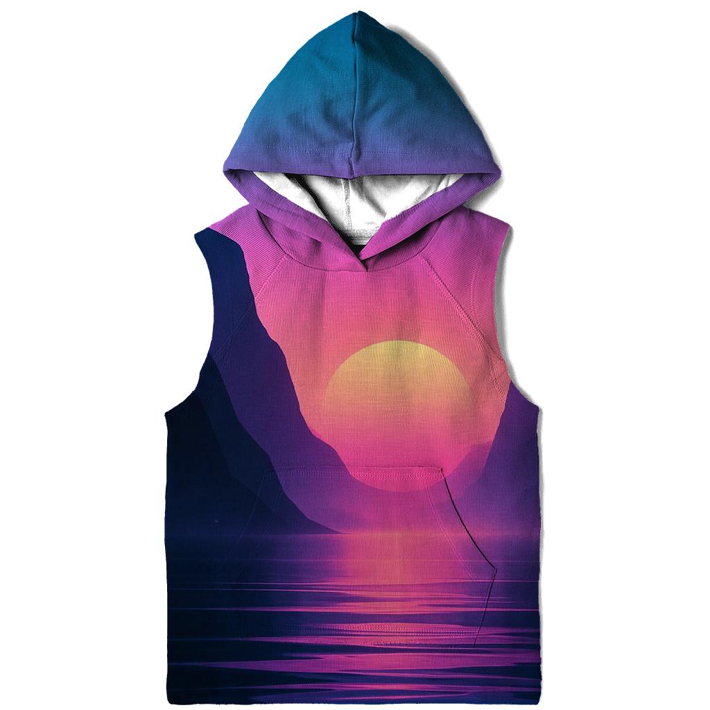 Neon Fjord Sundown Drift hoodie designs