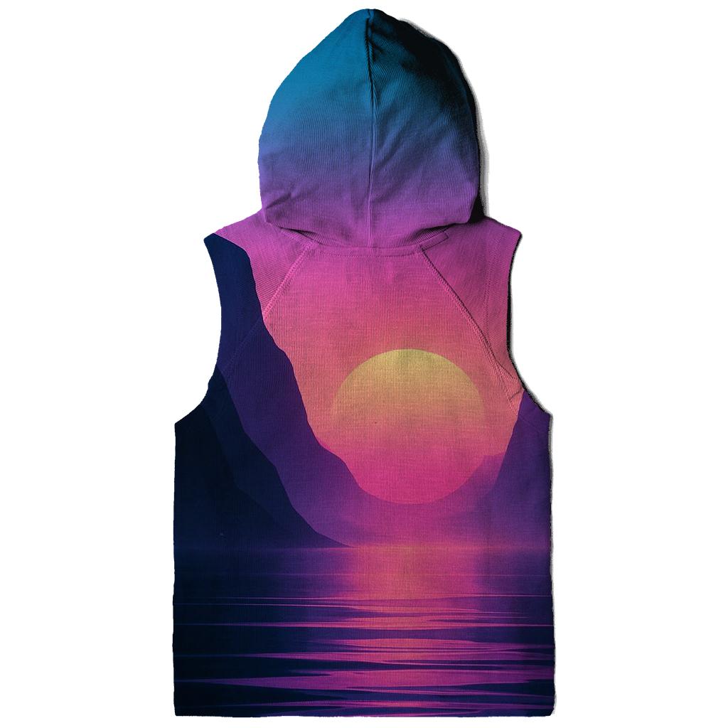 Neon Fjord Sundown Drift hoodie designs