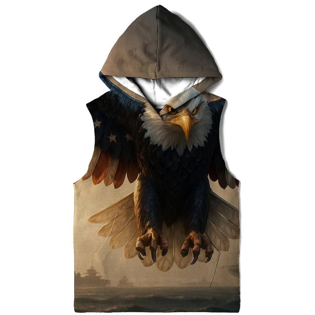 Eagle Of Steel Over The Harbor Of Light hoodie designs