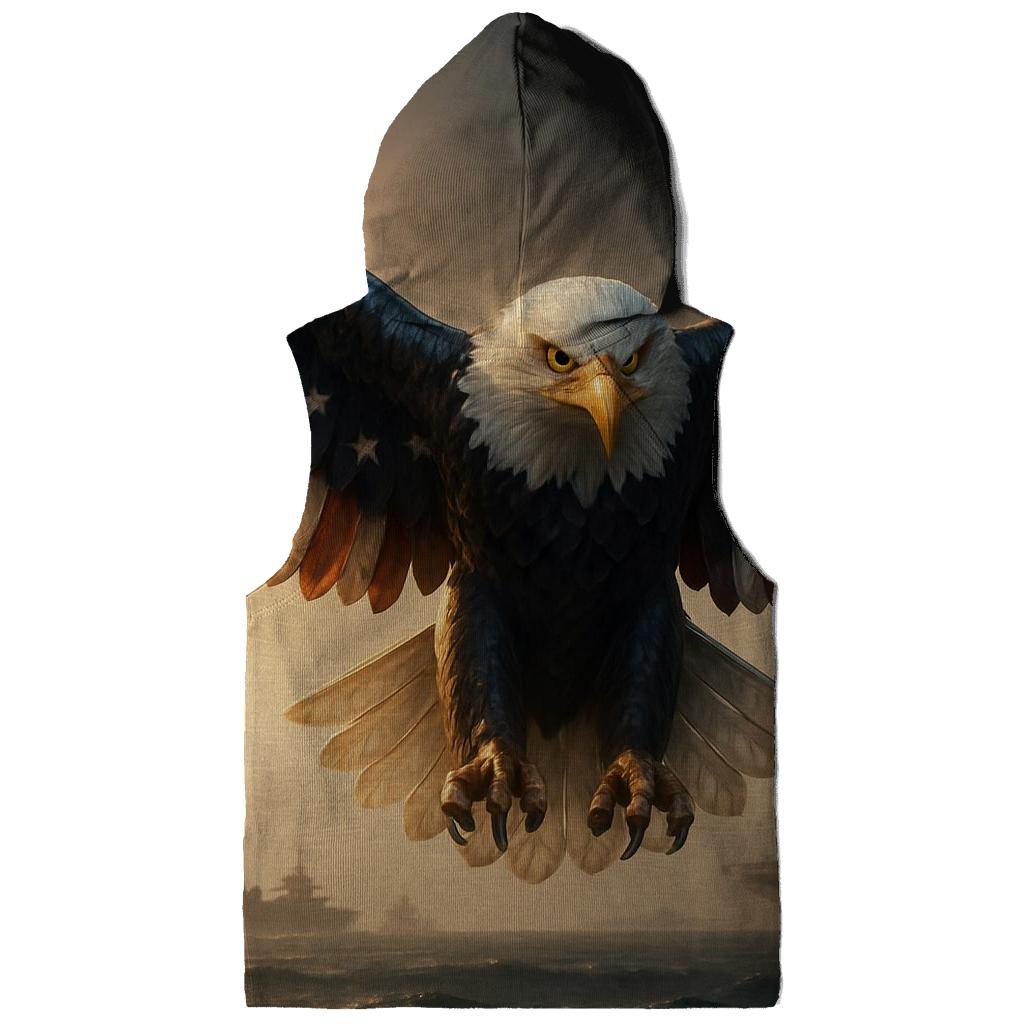 Eagle Of Steel Over The Harbor Of Light hoodie designs