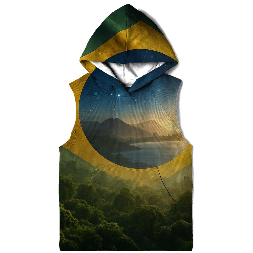Emerald Horizon Brazil graphic hoodies