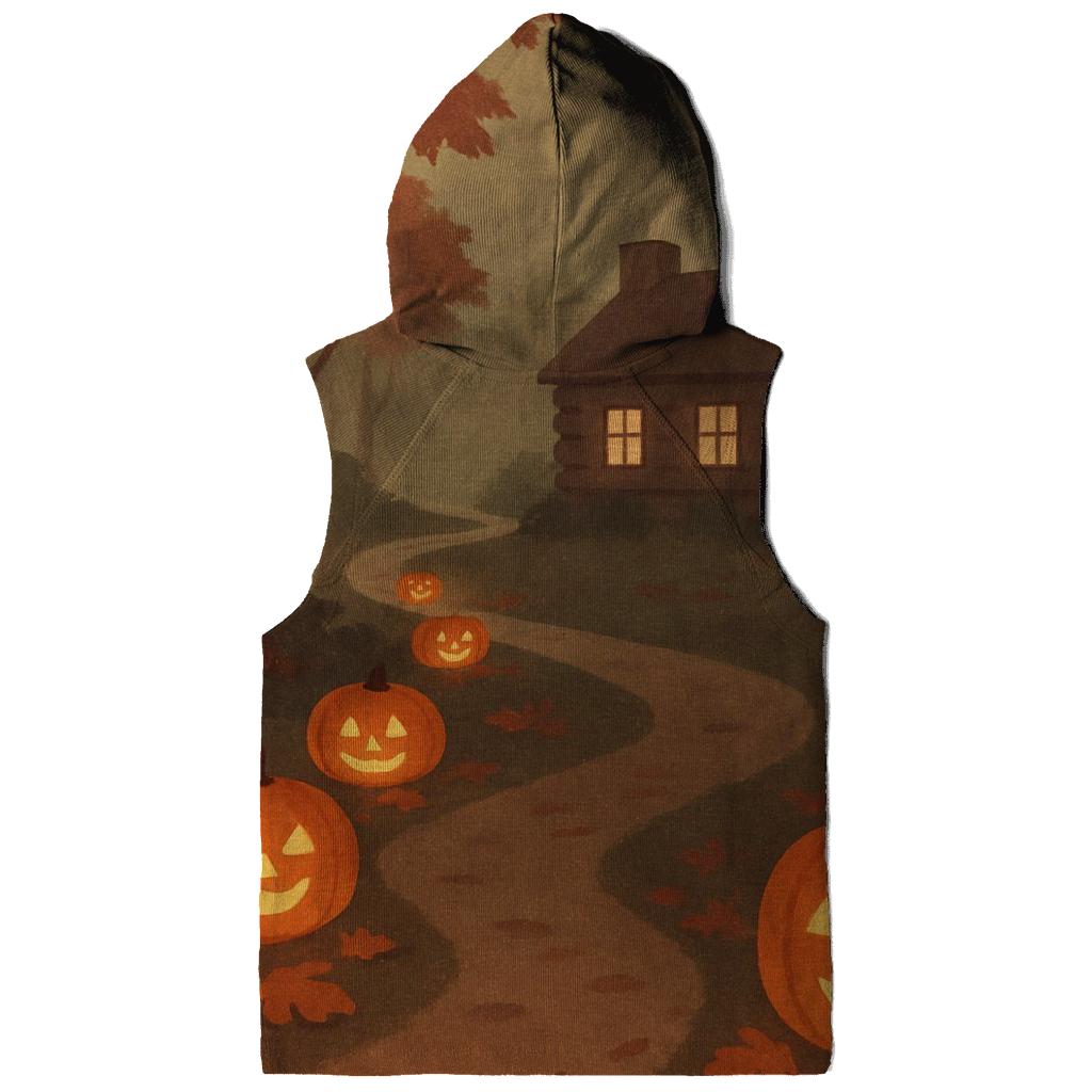 Harvest Lantern Path To Cozy Cabin hoodie trends