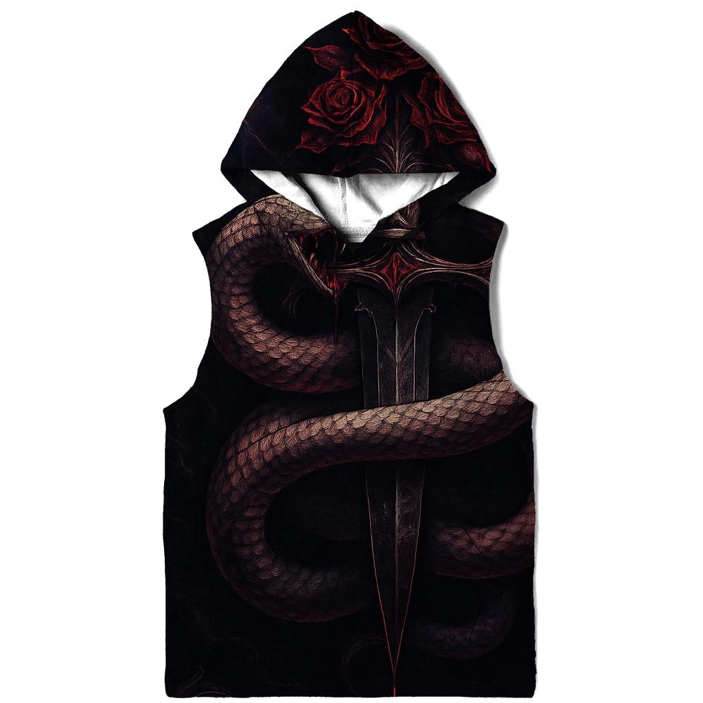 Serpent Dagger Covenant In Black Velvet Smoke premium hoodies