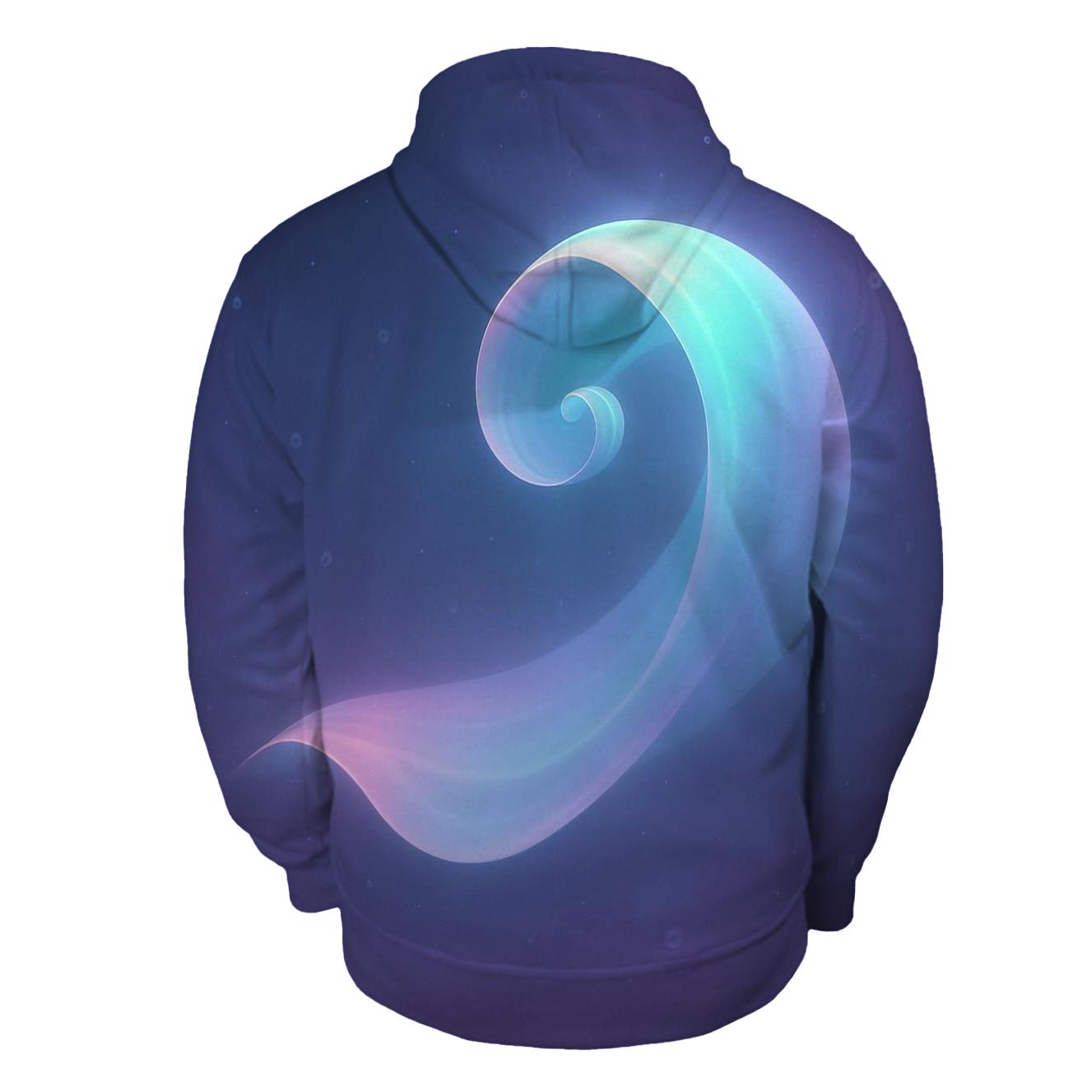 Prismatic Tidal Ribbon custom hoodies
