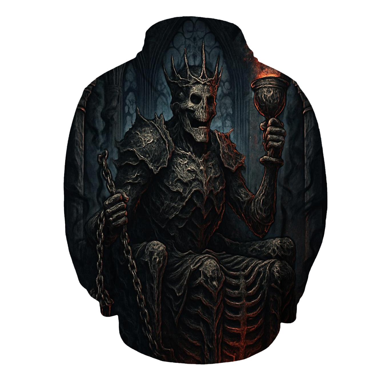 Throne Of The Ashen Skeleton King hoodie styles