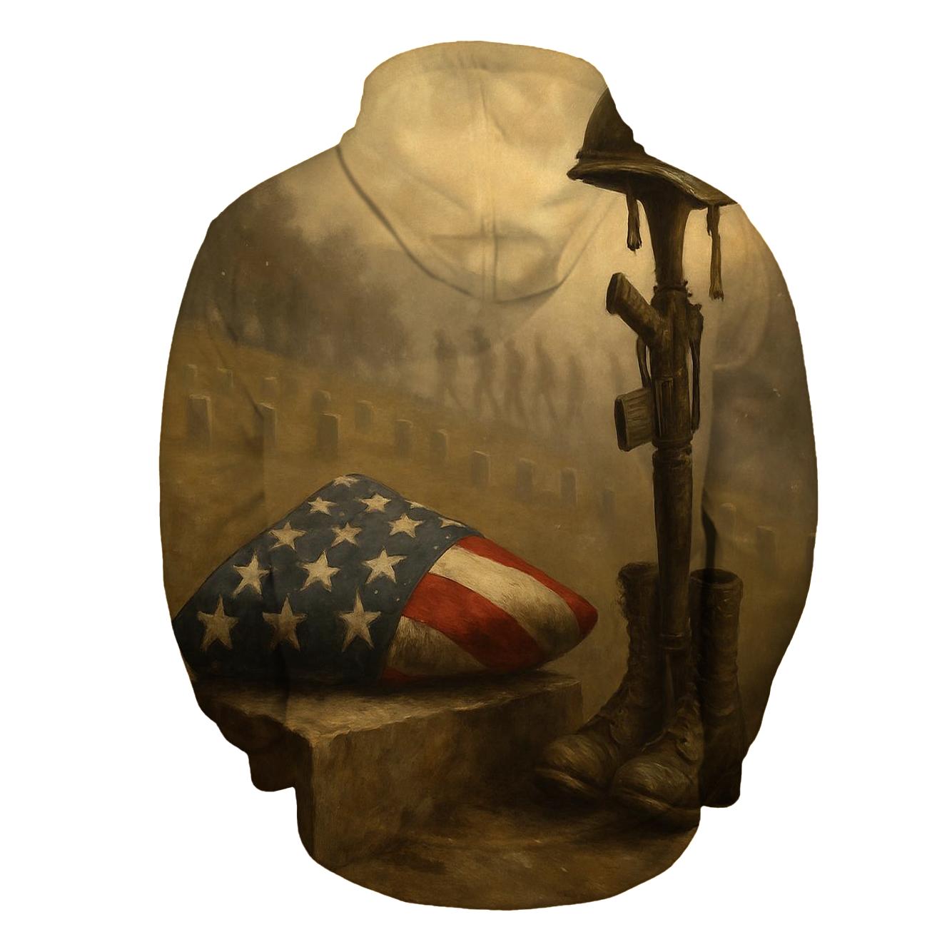 Memorial Fold And Silent Guardian custom hoodies