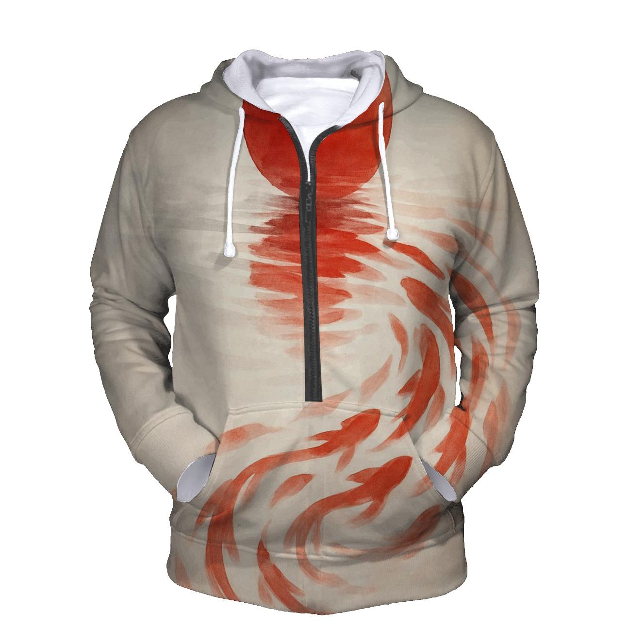 Liquid Sun Disc Japan custom hoodies