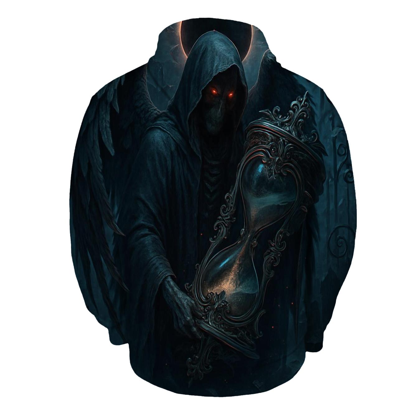 Hourglass Of The Soul Eclipse heavyweight hoodies