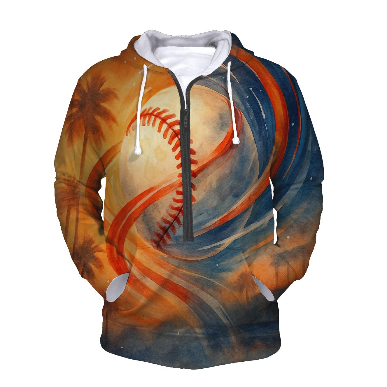 Sunset Seam Trails Across California Skies heavyweight hoodies