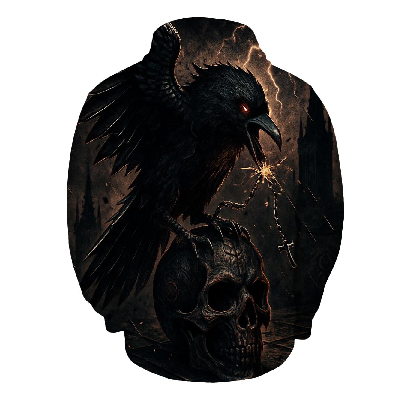 Raven Of The Copper Bone Relic zip-up hoodies