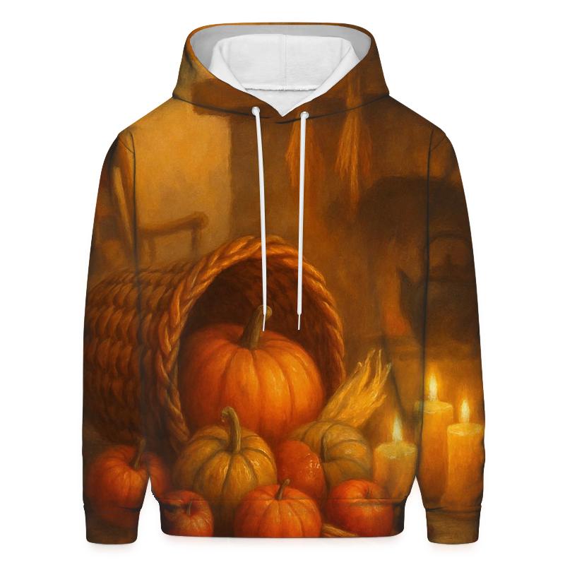 Candlelit Cornucopia Hearth hoodie styles