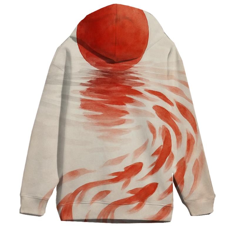 Liquid Sun Disc Japan graphic hoodies
