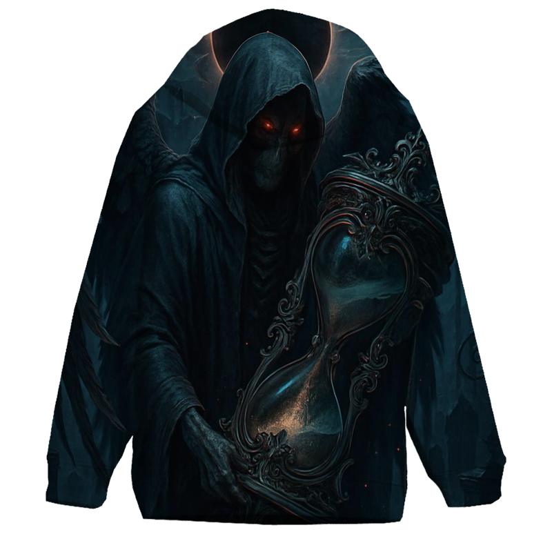 Hourglass Of The Soul Eclipse embroidered hoodies