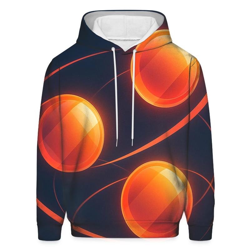 Citrus Plasma Orbit pullover hoodies