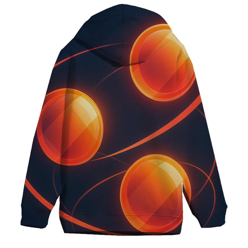 Citrus Plasma Orbit pullover hoodies