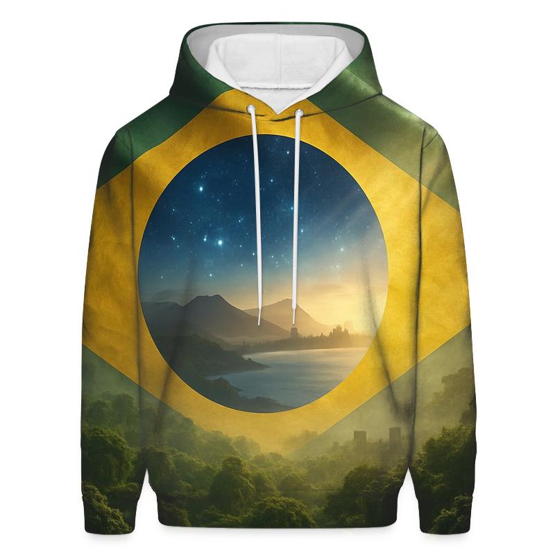 Emerald Horizon Brazil custom hoodies