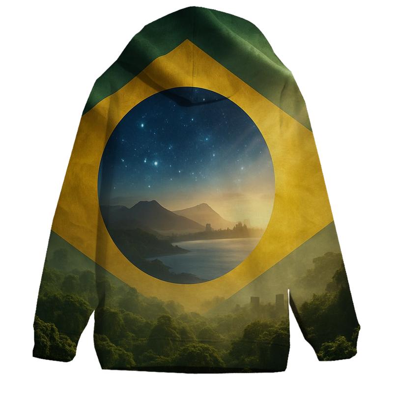 Emerald Horizon Brazil custom hoodies