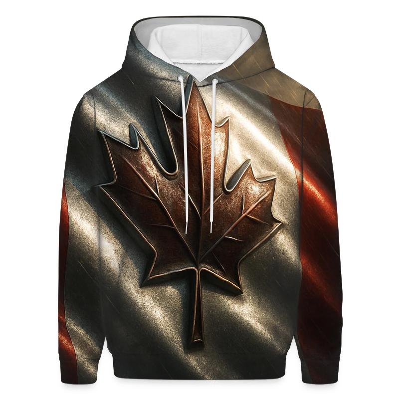 Metal Maple Storm Canada zip-up hoodies