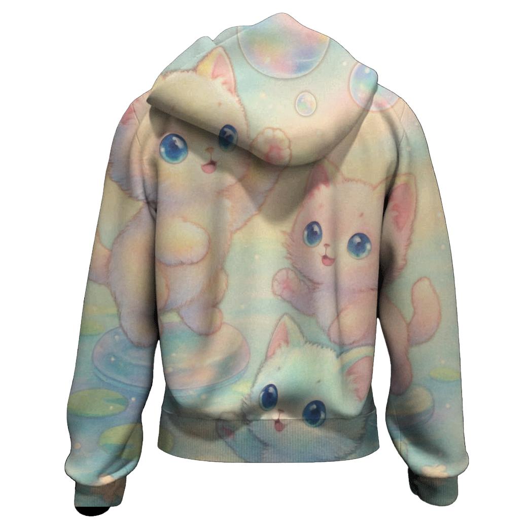 Crystal Lagoon Kittens Bubble Dance hoodie styles
