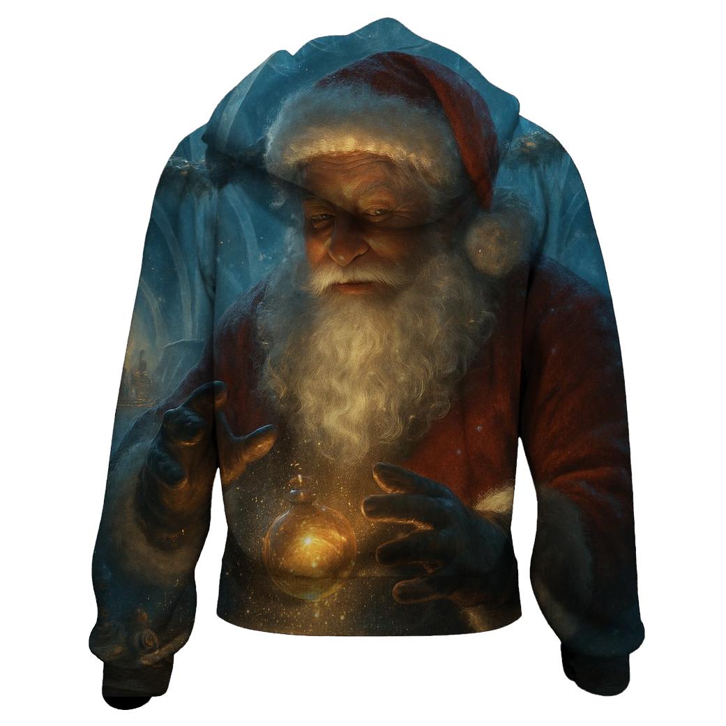 Crystal Workshop Santa And The Stardust Toy Forge custom hoodies