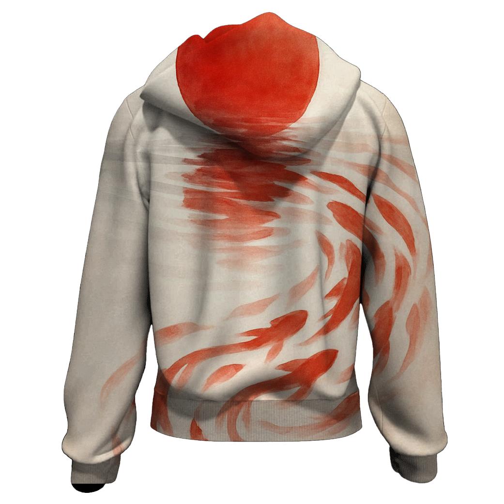 Liquid Sun Disc Japan graphic hoodies