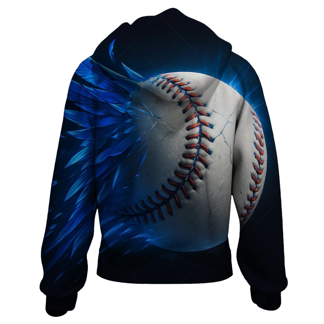 Featherbreak Blue Jays Fastball printed hoodies
