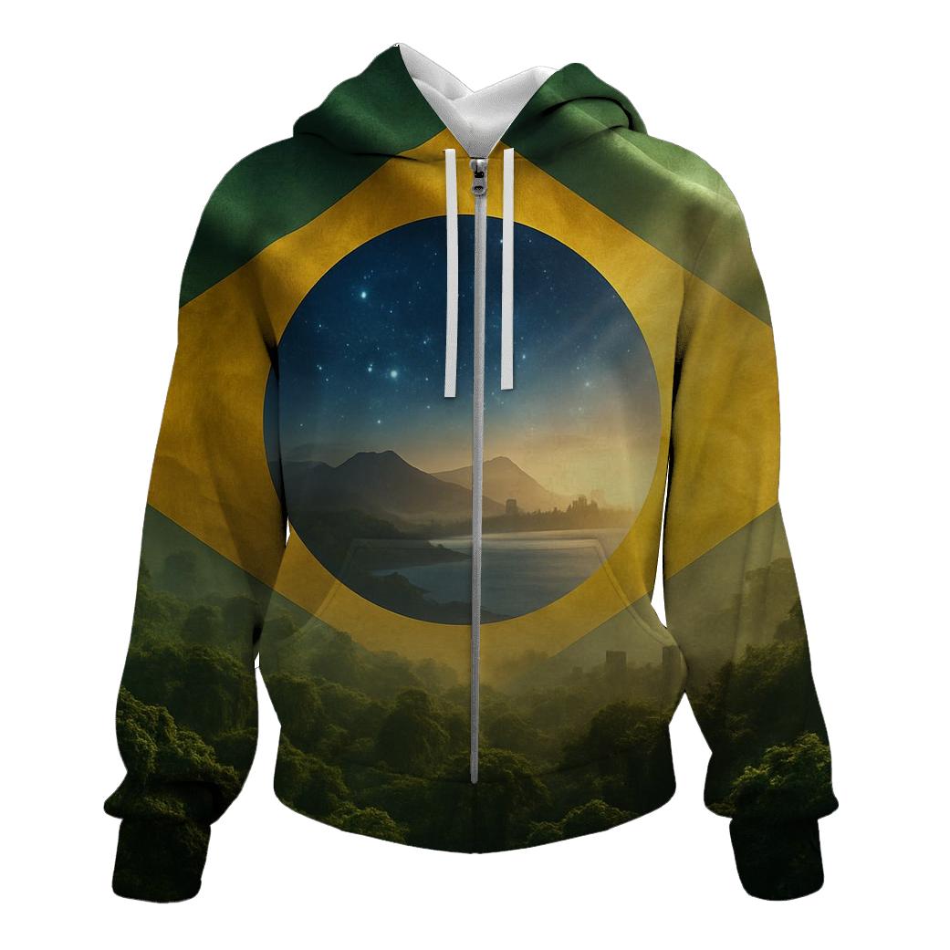 Emerald Horizon Brazil hoodie styles