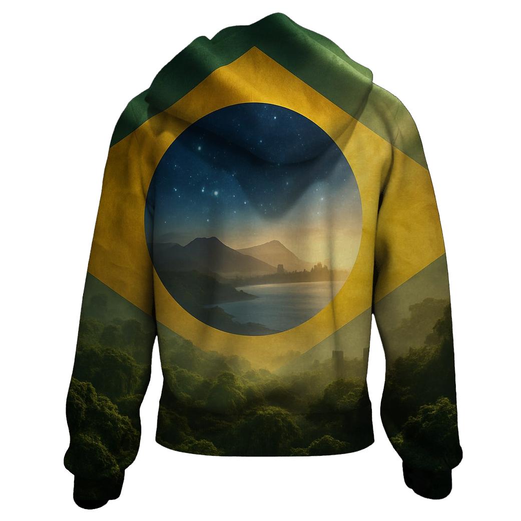 Emerald Horizon Brazil hoodie styles