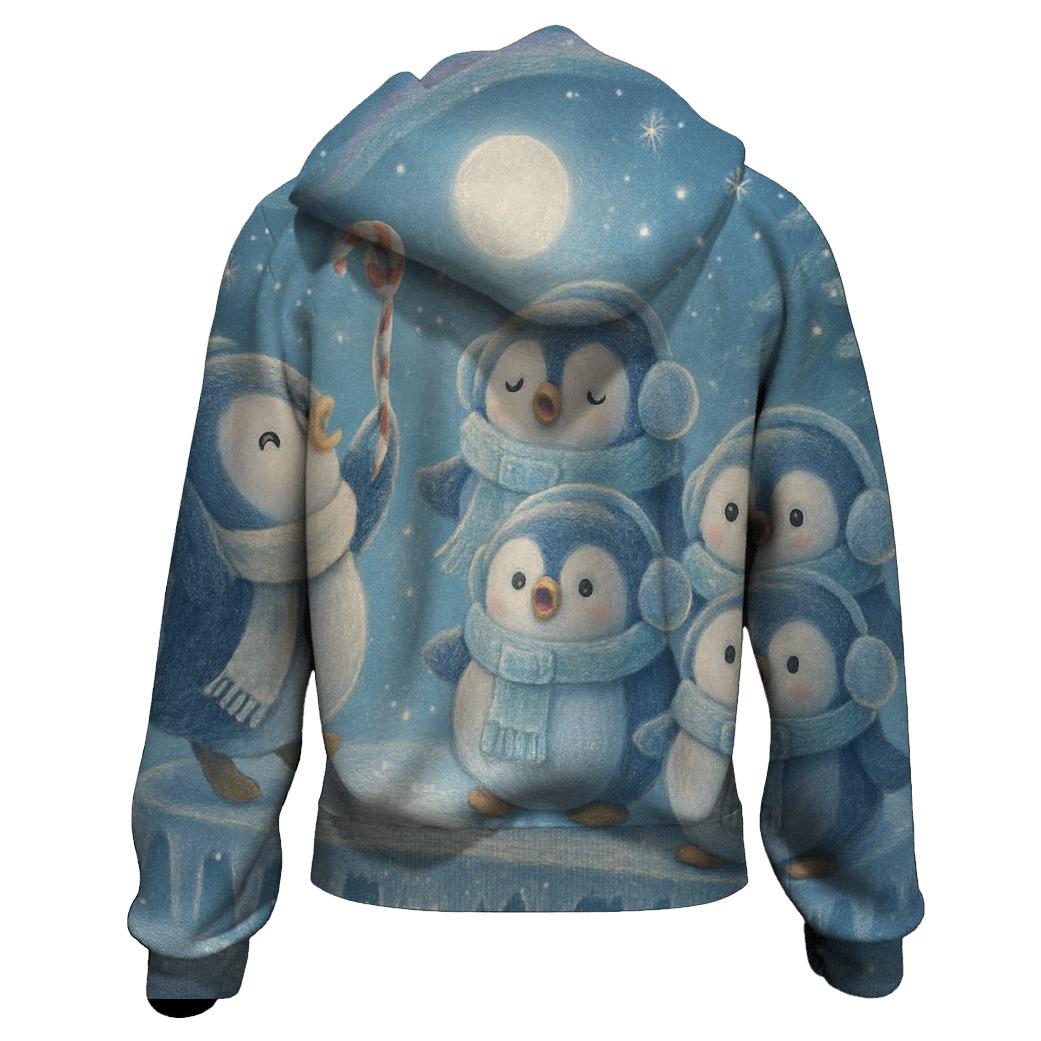 Penguin Choir On Icicle Stage hoodies fashion