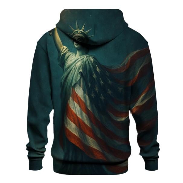 Liberty Lantern In Midnight Harbor custom hoodies