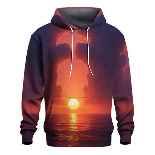 Cathedral Clouds At The Horizon Line pullover hoodies