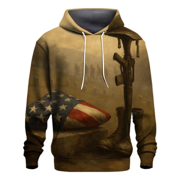 Memorial Fold And Silent Guardian heavyweight hoodies