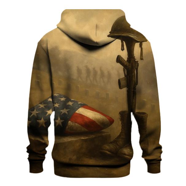 Memorial Fold And Silent Guardian heavyweight hoodies