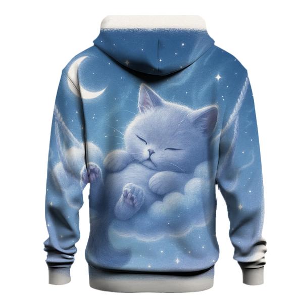 Starlit Cloud Hammock Cat Nap heavyweight hoodies