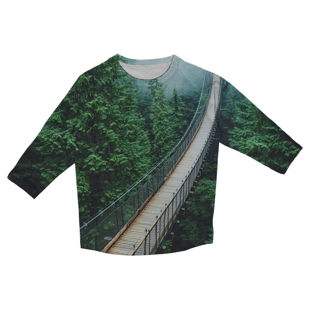 Vancouver Capilano Suspension Bridge Vancouver trendy 3/4 sleeve tops