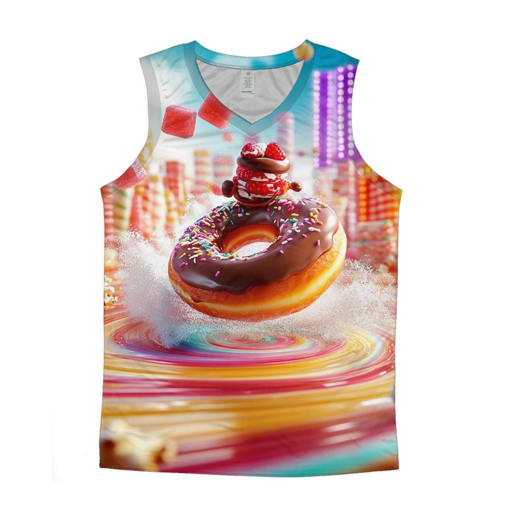 Syrup Slide Candy City stylish racerback tanks