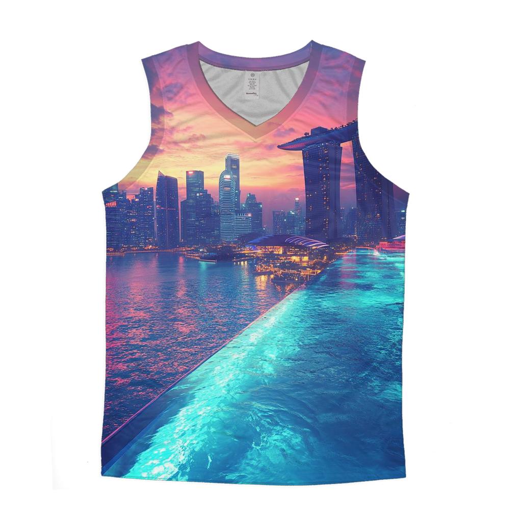 Marina Bay Sands Singapore designer workout tanks