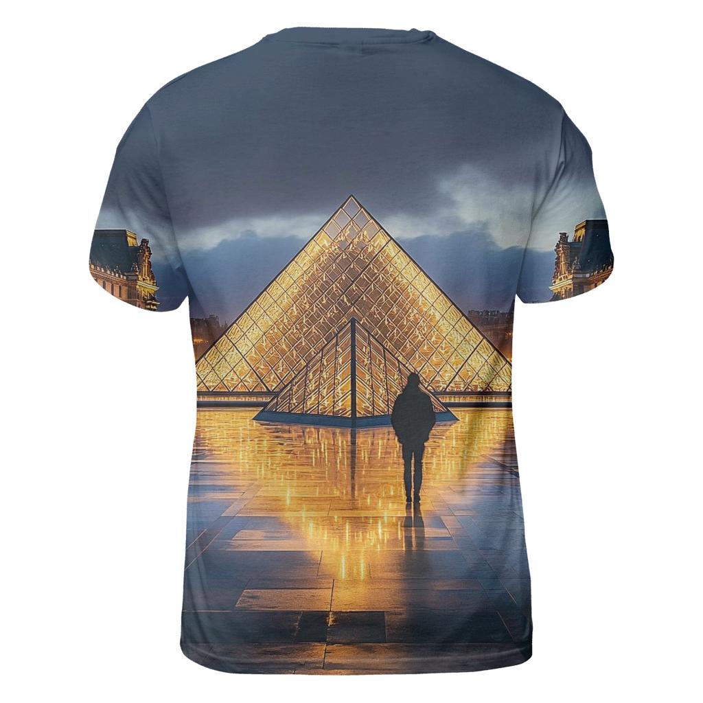 Louvre Museum Paris statement graphic shirts