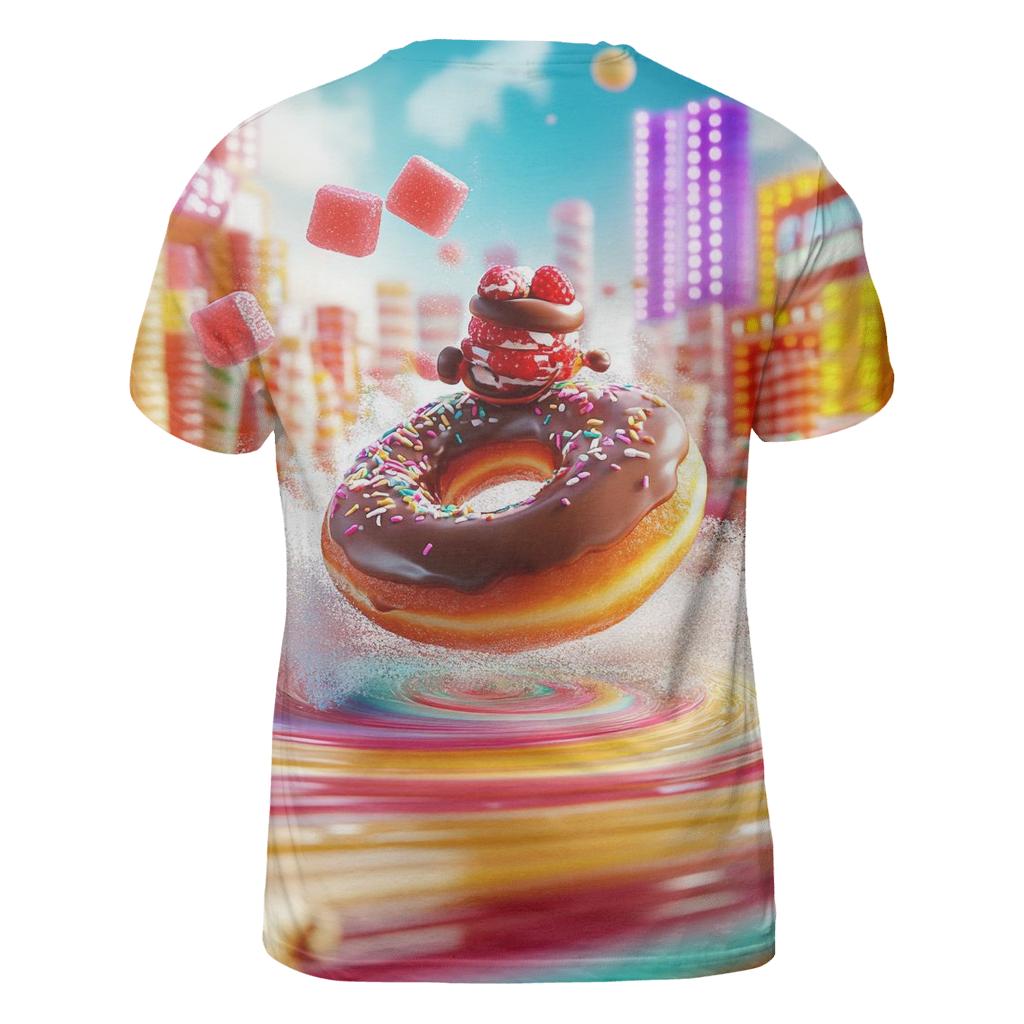 Syrup Slide Candy City designer pattern shirts